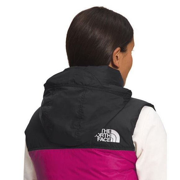 North Face Youth Puffy Pink Vest | xl - Picture 10 of 13
